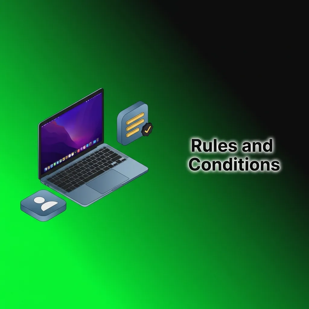 BC Game rules page showing age requirements, account policies, and verification conditions for Indian players